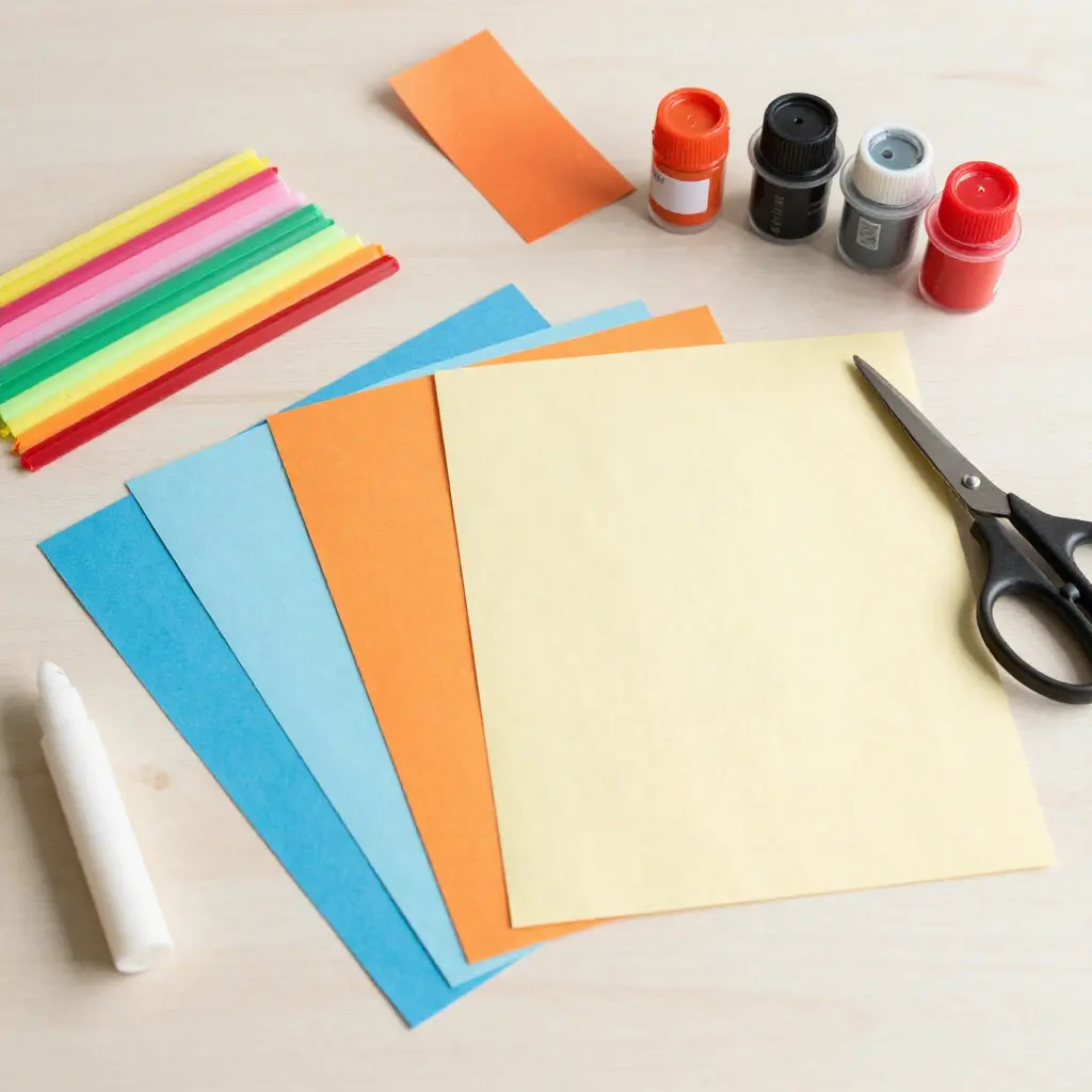 Handmade paper craft materials and supplies